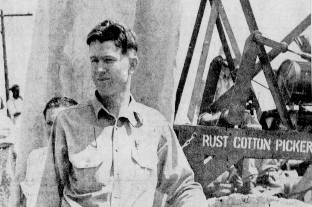 ‘A machine that actually picks cotton’